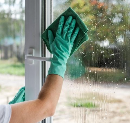 bilde av vask av vindu