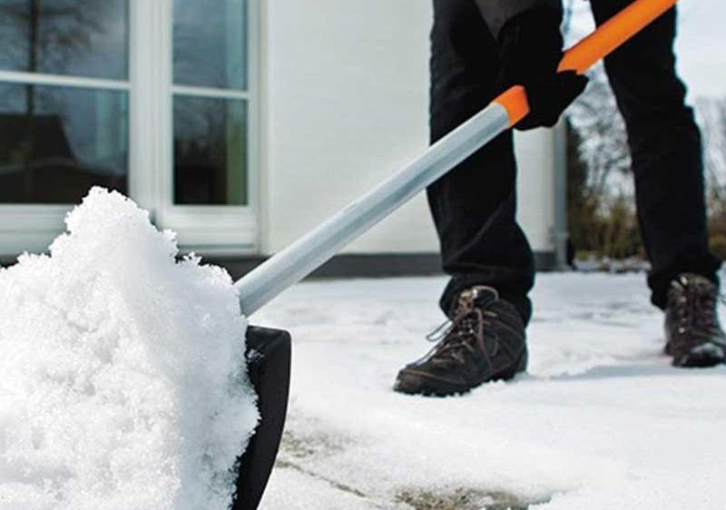 bilde av snømåking